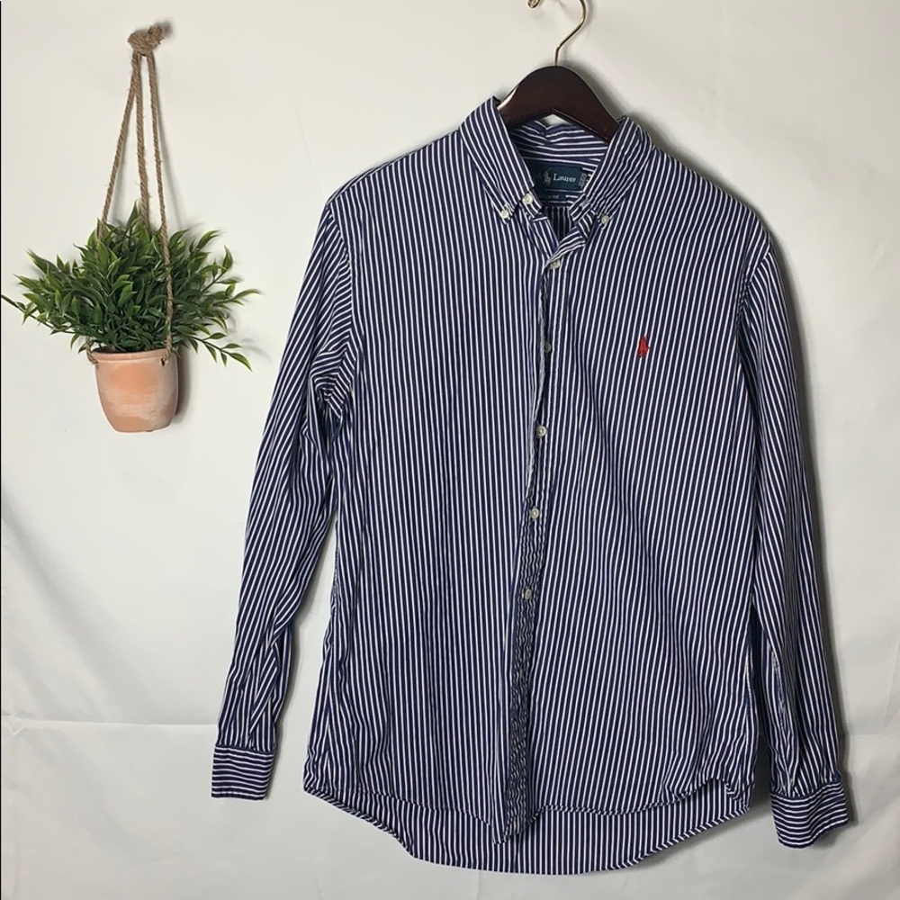 •Ralph Lauren Men's Button Down Shirt•